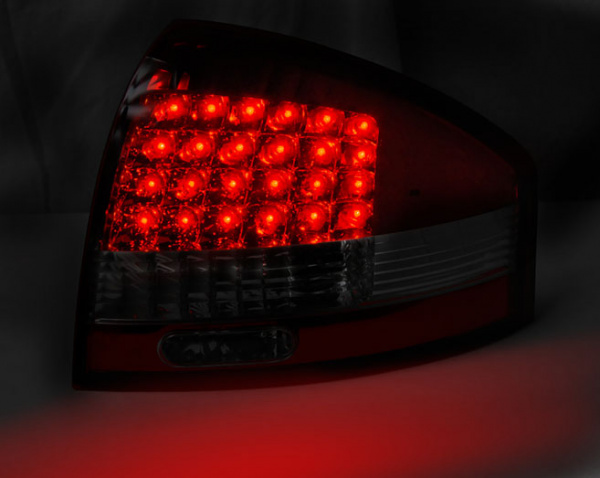 LED Upgrade Design Rückleuchten für Audi A6 4B (C5) 97-04 rot/klar